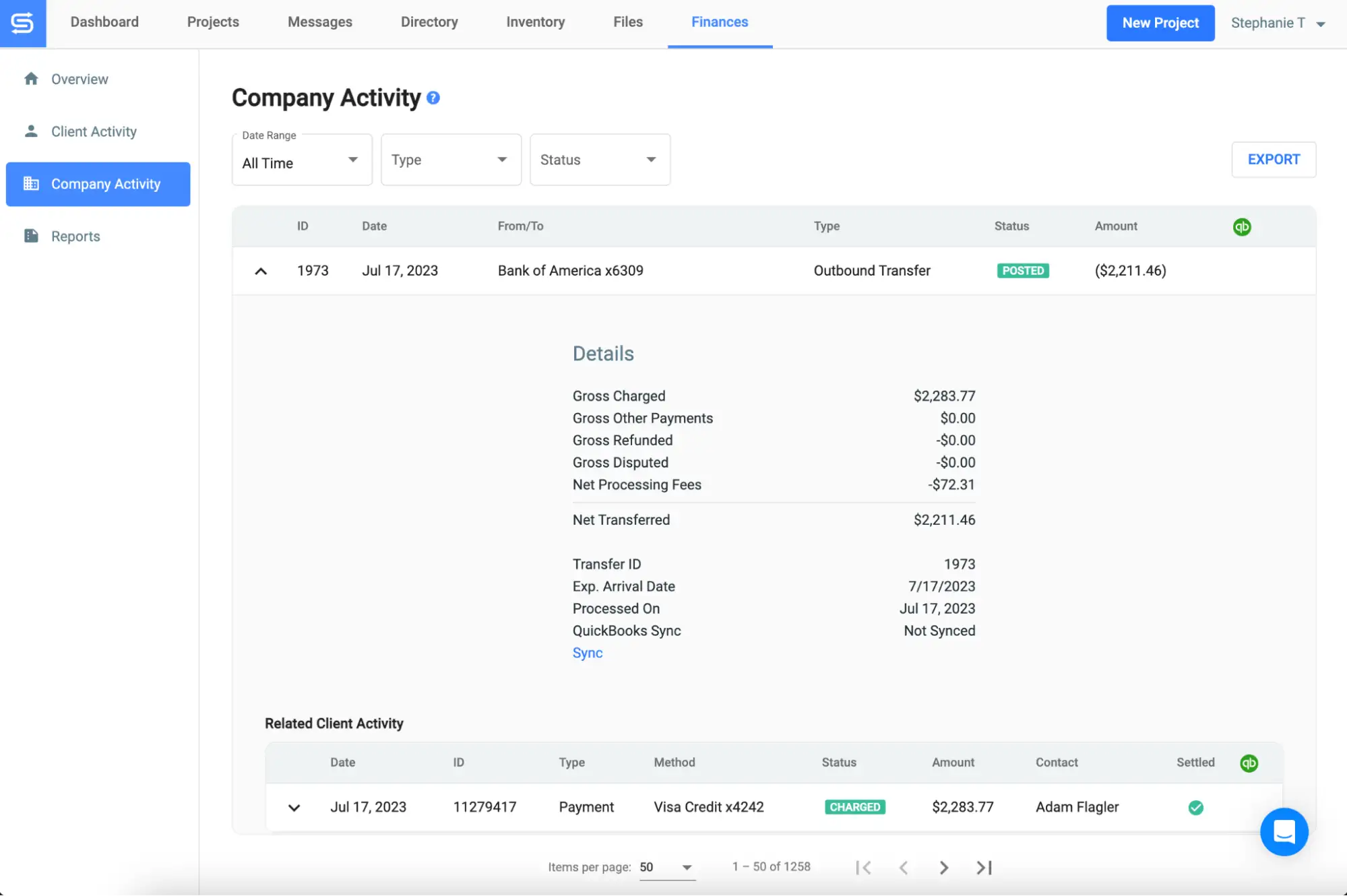 company_activity_report