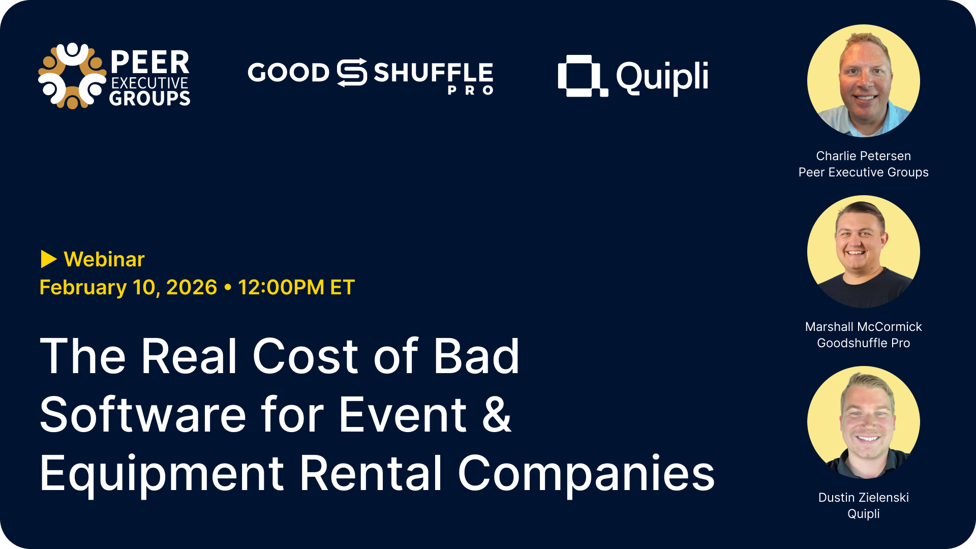 what questions to ask when shopping for event software
